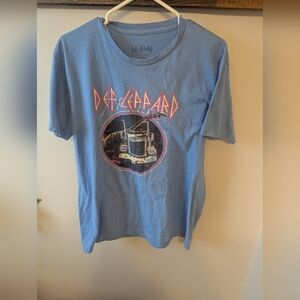 Def Leppard Cotton Graphic Band Tee